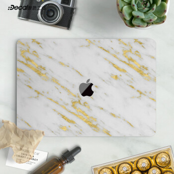 新品ins风大理石机身保护膜苹果笔记本macbookair13pro15外壳贴膜