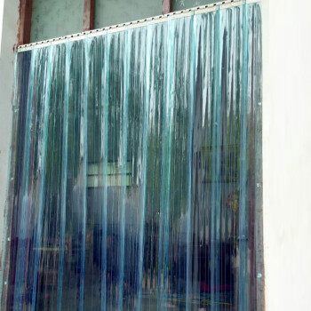 空调透明塑料门帘子pvc软玻璃门帘防蚊隔断春夏季家用