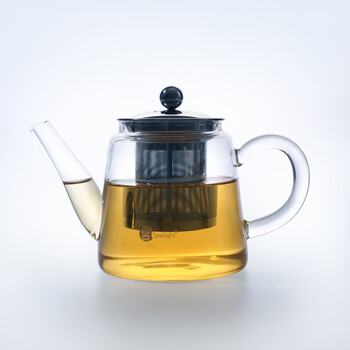 
                                        思喜 整套加厚玻璃花茶功夫茶具 果汁壶 凉水壶 竹制茶盘套装 长乐泡茶壶800ml套组                