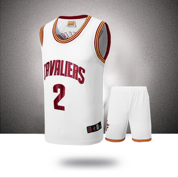 2016新款骑士队球衣2号凯里欧文NBA篮球套装
