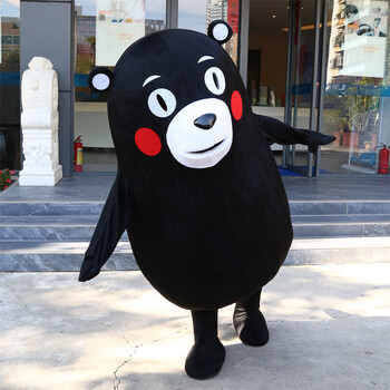 网红熊装人偶服装成人熊本熊卡通玩偶服抖音熊传单网红熊行走装 熊本
