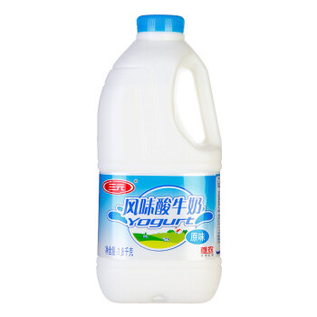 三元 风味酸牛奶 原味1.8kg