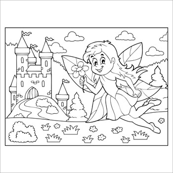 涂色书成人儿童涂色画秘密花园梦境奇幻大尺寸套装减压简笔画本母亲节