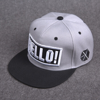 快乐嘉人QT711-8477F14男女平沿帽嘻哈帽棒