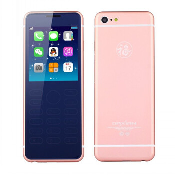 大显 轻薄智能触控手机 迷你卡片手机 直板小手