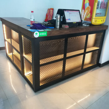 芙尼星 工业风酒吧吧台咖啡店服装店收银台理发店美容