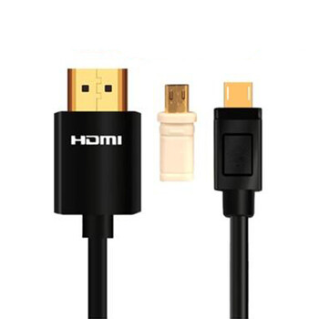 机白金 MHL转HDMI线手机车载显示屏专用连接