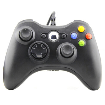 约凯麦 XBOX360游戏手柄 有线PC电脑USB双