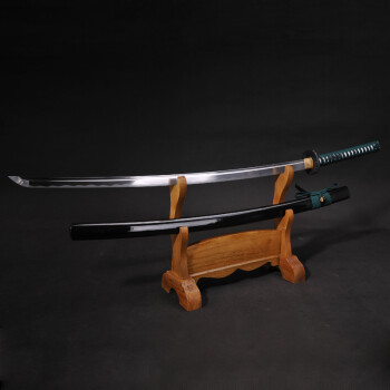 日本武士刀手工研磨刀 加长款锰钢刀 龙泉宝刀