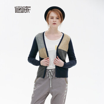 <em>谜底</em>2014<em>秋装</em>新品特供款合体显瘦拼接短外套