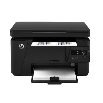 惠普(HP)M126nw黑白激光打印机 多功能