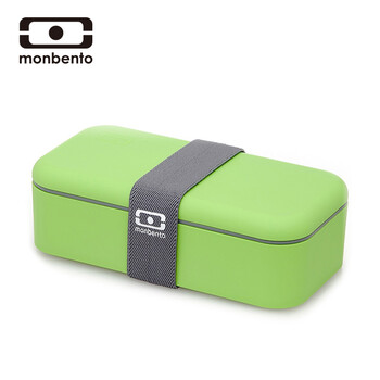 法国 Monbento  纯色多彩单层便当盒/餐盒/饭盒 蓝色