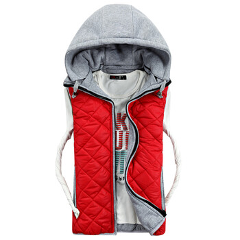 异惑 2014秋冬装新款 男士羽绒棉<em>马甲男款时尚</em>