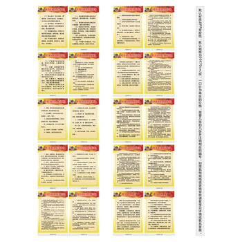 《消防队管理制度牌宣传画挂图 政府专职消防