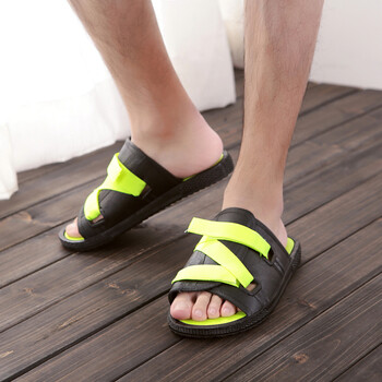 信智利夏季新款 潮流男士拖鞋陈冠希拖鞋 沙滩