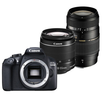 佳能 (Canon) EOS 1300D 数码单反相机 双镜头