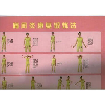 《肩周炎康复锻炼法(挂图)》