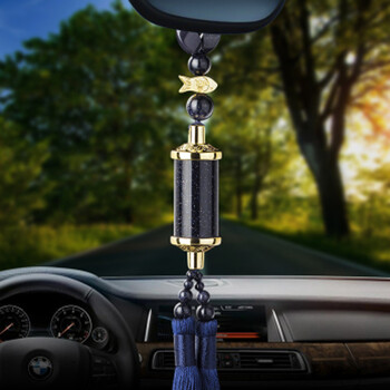 爱丽斯汽车挂件 蓝砂石车挂饰品车载挂件挂饰