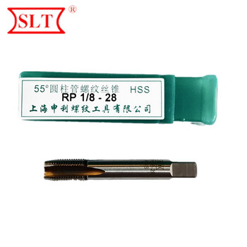 5°圆柱管螺纹丝锥 申利RP管螺纹丝锥 RC管牙