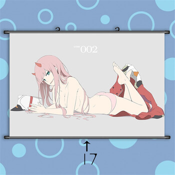 darling in the franxx动漫周边二次元挂画 02小姐姐海报卷轴壁纸 17