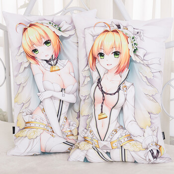 2018新款绝对萌域fgo尼禄红saber花嫁版动漫周边fate二次元宅男等身