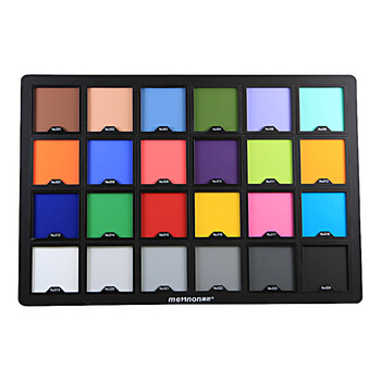 美侬 24色标准色卡 专业摄影\/相机调色卡 颜色