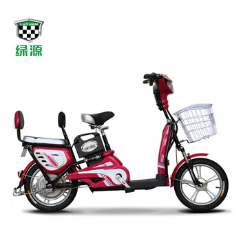 绿源电动车 接送小孩 学生车 安全舒适 续航能力