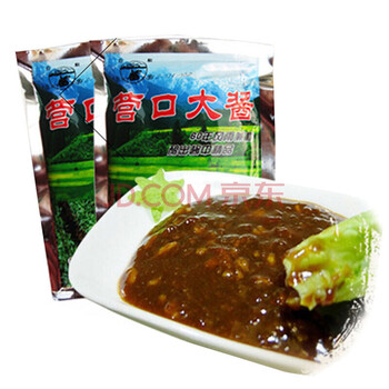 启航 东北营口大酱启航石桥黄豆瓣酱东北农家大豆酱170g*10袋 多省
