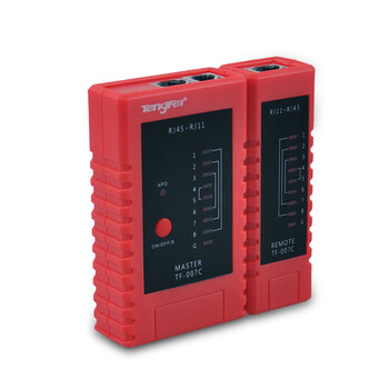 Tengfei 腾飞网线测试仪 网络测试器 电话线测线