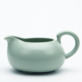 
                                        东道 汝窑 汝窑茶具公道杯 茶海 茶漏茶具配件功夫茶具 喜乐茶海 天青                