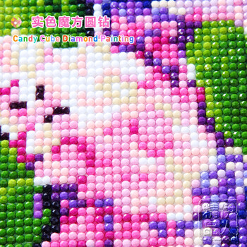 
                                                                                伊人5D钻石画满钻年年有余砖石十字绣2021新款客厅锦鲤秋颂双鱼简单绣餐厅圆钻钻石绣卧室满绣 T1055 咏荷鱼趣【65x65cm】半钻 画布尺寸 ( 65x65cm)                