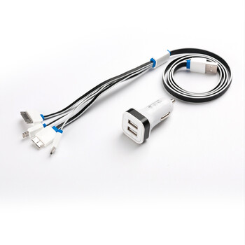 OurLife 车载充电器手机通用2A双usb汽车充一