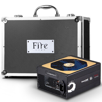 长城（GreatWall）猎金部落额定650W F6全模组电源（80PLUS白金/全日系电容/DC-DC/14CM双滚珠/七年质保）