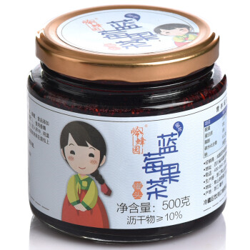 吟蜂园 蜜炼蜂蜜蓝莓茶 500g 折14.3元(28.6，199-100)