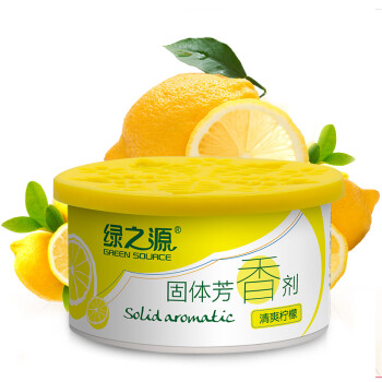 绿之源  固体芳香剂70g（清爽柠檬）,降价幅度2.5%
