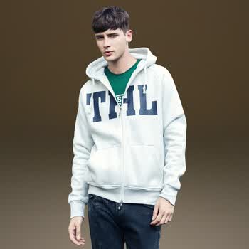 <em>七原</em>2014春秋装新款 青少年<em>韩版</em>开衫卫衣男 连