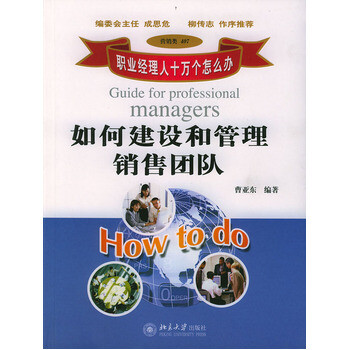 《如何建设和管理销售团队(职业经理人十万个