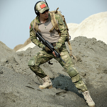 美军特种兵迷彩蛙服作训服套装户外真人CS战