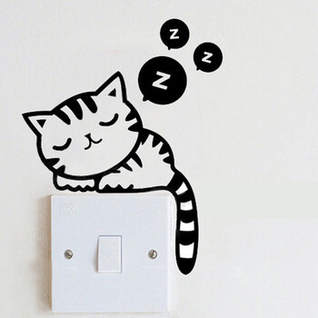 多亮 可移除墙贴纸 测量身高贴 卡通可爱动物贴