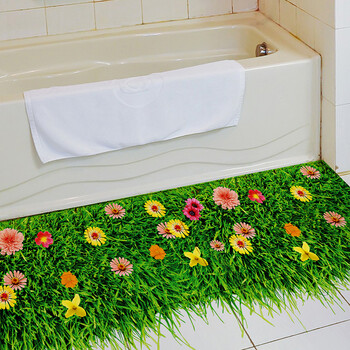 凡雅空间 卧室进门阳台装饰地板贴防水自粘墙