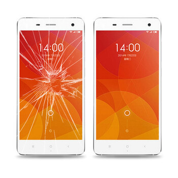 HTEL 小米4屏幕维修更换玻璃 米note手机屏幕