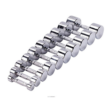 JOINFIT电镀哑铃 健身房固定重量电镀哑铃 2公