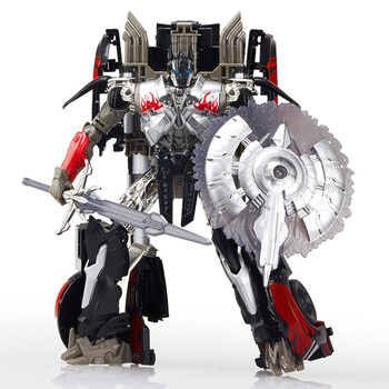 威将 合金版变形玩具金刚4 MP10黑苹果平头大