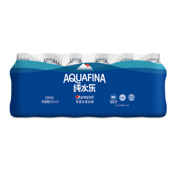 纯水乐 AQUAFINA 饮用天然水饮用水 350ml*24瓶  百事可乐出品