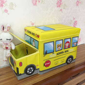 火立方2016新款汽车造型 儿童衣服玩具收纳箱