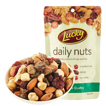 澳大利亚进口 栗祺(Lucky)综合坚果果仁(扁桃仁