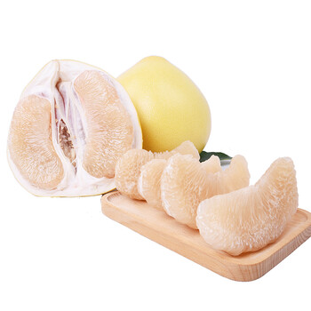PLUS会员：京鲜生 精选白肉蜜柚 4粒装 单果1.8-2.5斤 *4件食品类商品-全利兔-实时优惠快报