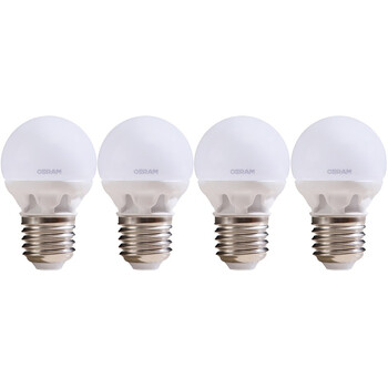 欧司朗（OSRAM）超值P型LED灯泡 3W日光色(4只装）