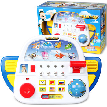 超级飞侠故事机金宝控制台大号变形机器人全套