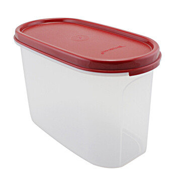 特百惠Tupperware MM椭圆2号2件套干货储藏保鲜盒 1.1L每个